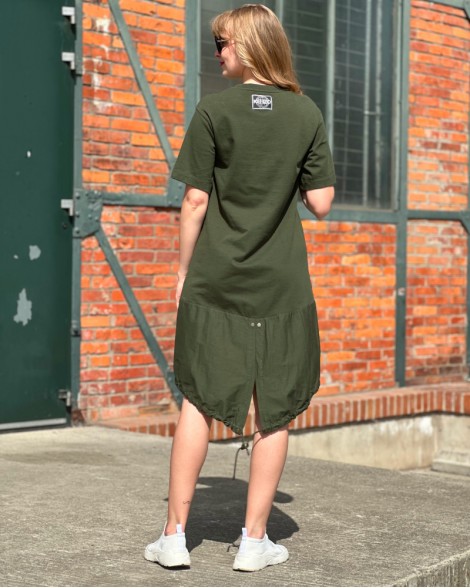 Šaty dámské Kenzo zelené oversize